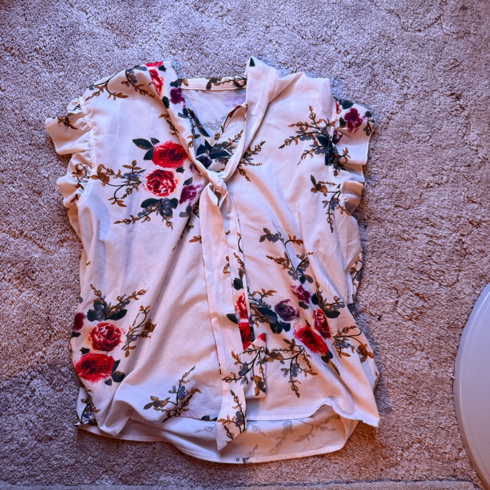 Floral Wrap Dress